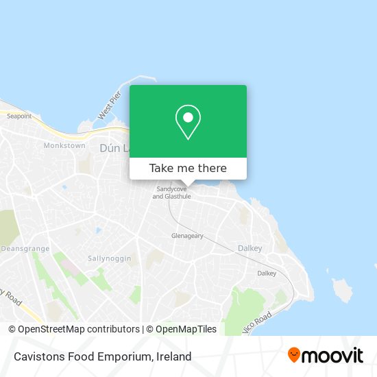 Cavistons Food Emporium map