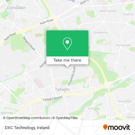 DXC Technology map