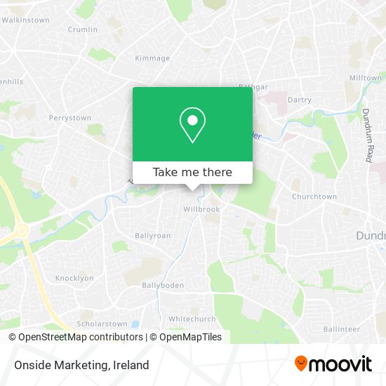 Onside Marketing map