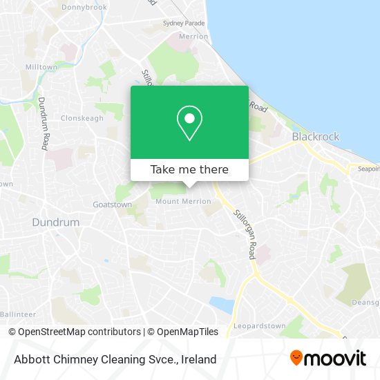 Abbott Chimney Cleaning Svce. map