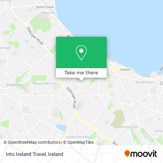 Into Ireland Travel map