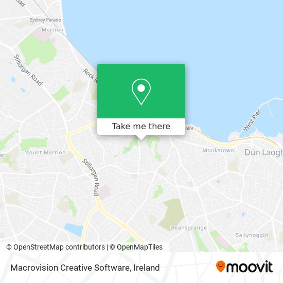 Macrovision Creative Software map