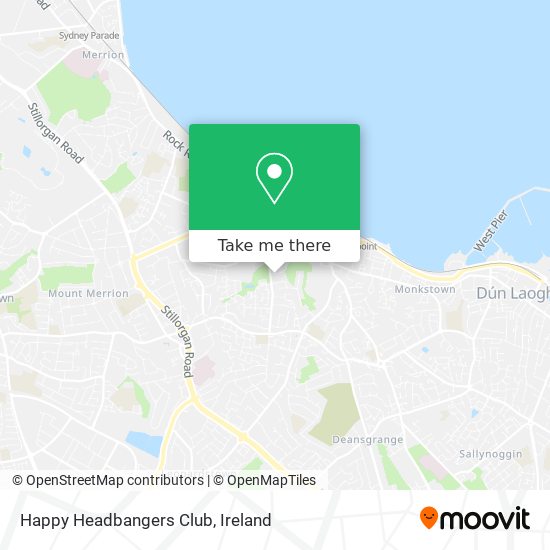Happy Headbangers Club map