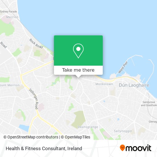 Health & Fitness Consultant map