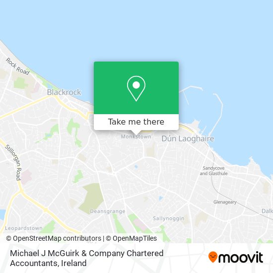 Michael J McGuirk & Company Chartered Accountants map