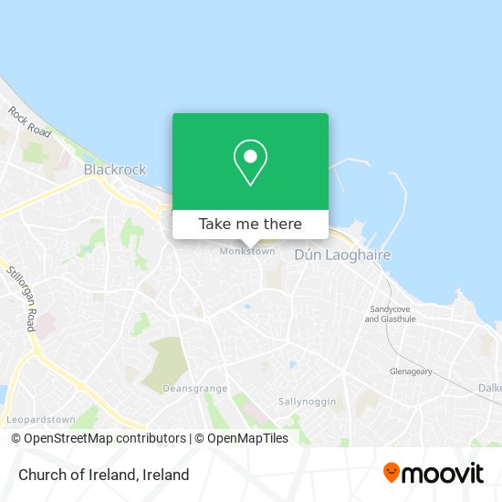 Church of Ireland map