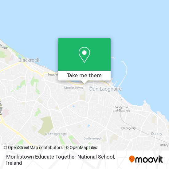 Monkstown Educate Together National School map