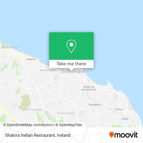 Shakira Indian Restaurant map