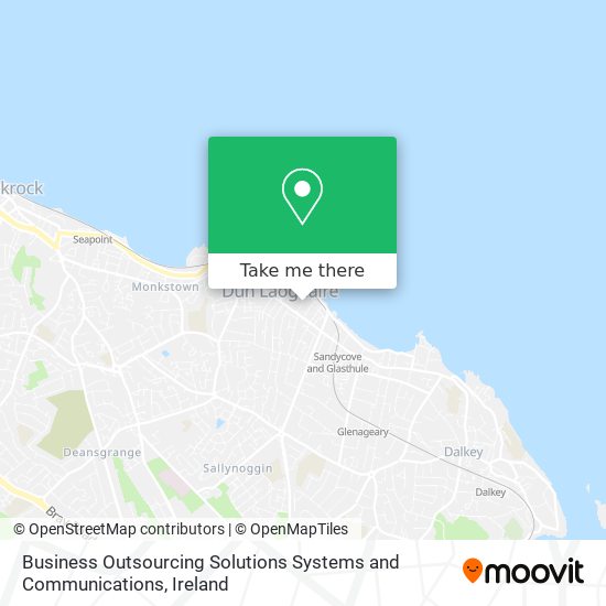 Business Outsourcing Solutions Systems and Communications map