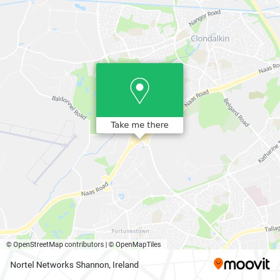 Nortel Networks Shannon map