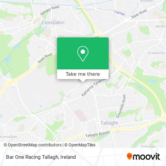 Bar One Racing Tallagh map