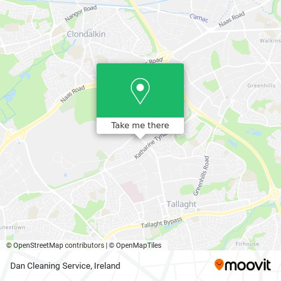 Dan Cleaning Service map