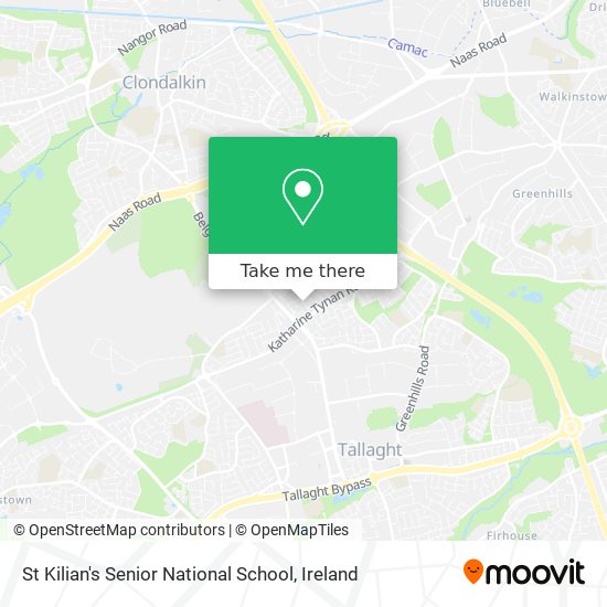 St Kilian's Senior National School map