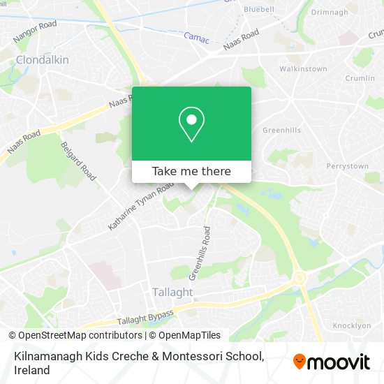 Kilnamanagh Kids Creche & Montessori School map