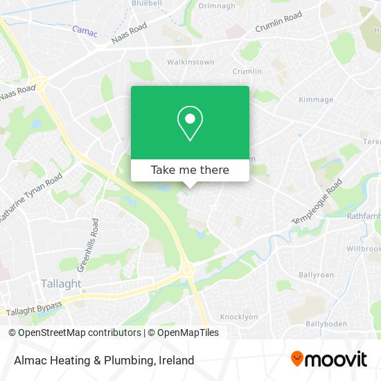 Almac Heating & Plumbing map
