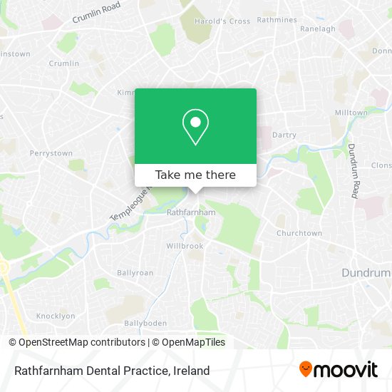 Rathfarnham Dental Practice map