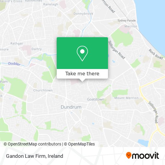 Gandon Law Firm map