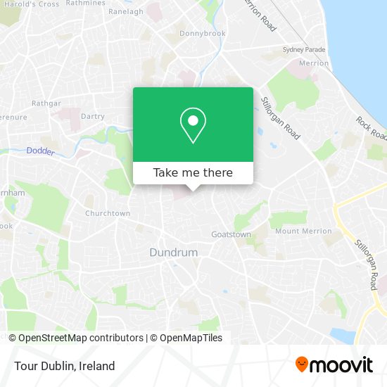 Tour Dublin map