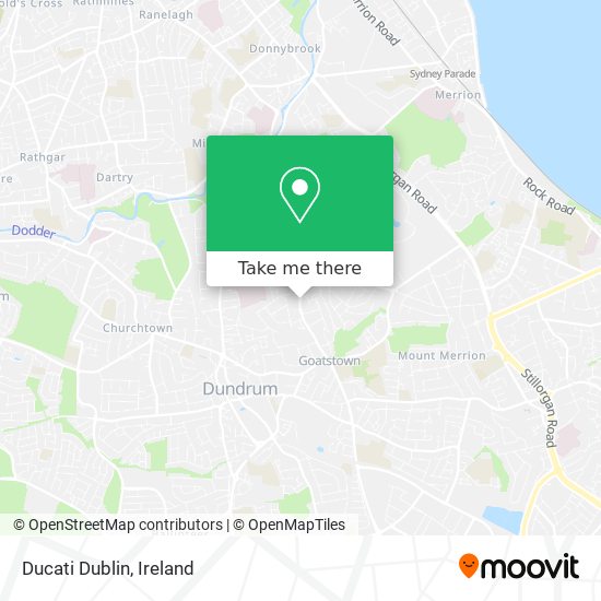 Ducati Dublin map