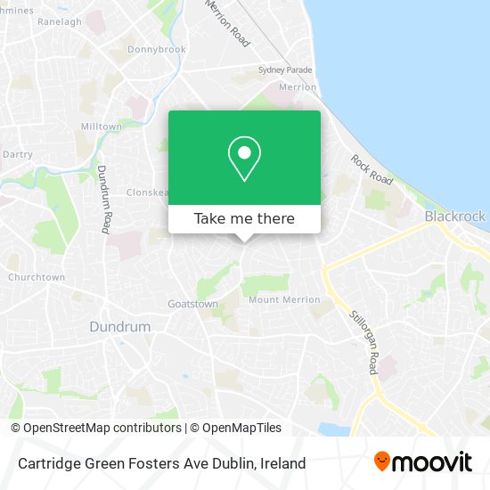 Cartridge Green Fosters Ave Dublin plan