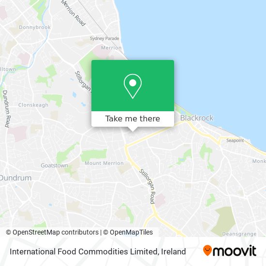 International Food Commodities Limited map