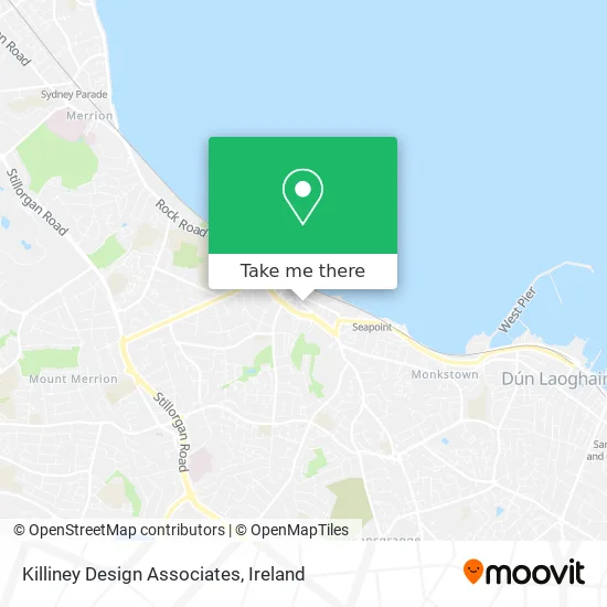 Killiney Design Associates map