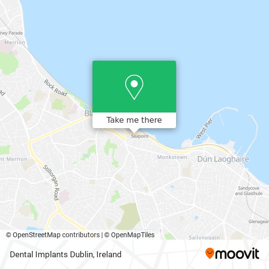 Dental Implants Dublin map