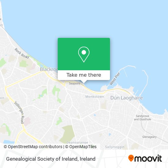 Genealogical Society of Ireland map