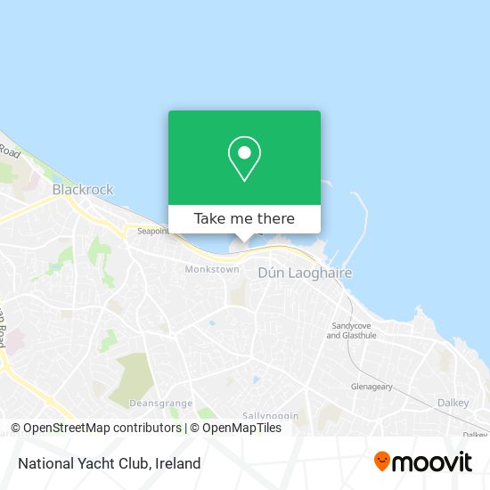 National Yacht Club map