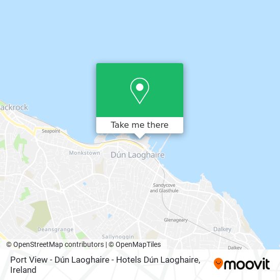 Port View - Dún Laoghaire - Hotels Dún Laoghaire map