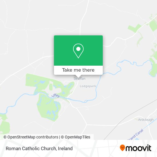 Roman Catholic Church map