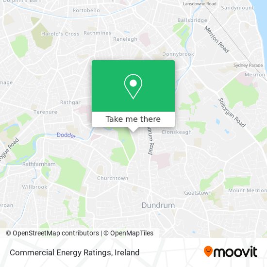 Commercial Energy Ratings map