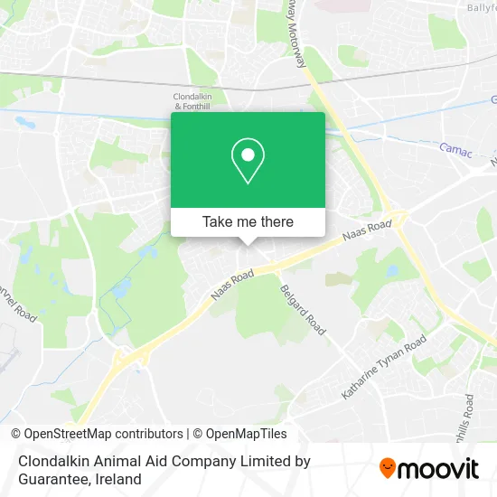 Clondalkin Animal Aid Company Limited by Guarantee map