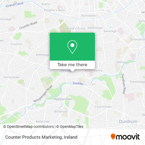 Counter Products Marketing map