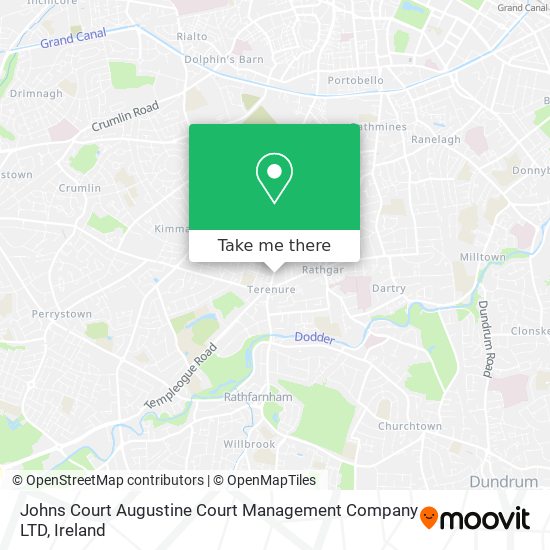 Johns Court Augustine Court Management Company LTD map