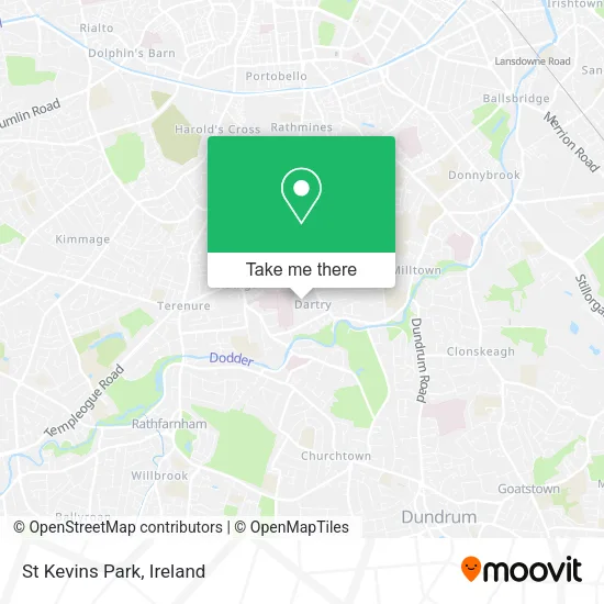 St Kevins Park map