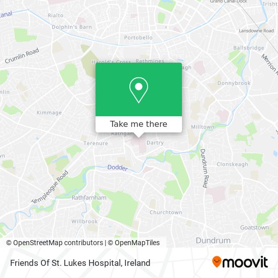 Friends Of St. Lukes Hospital map