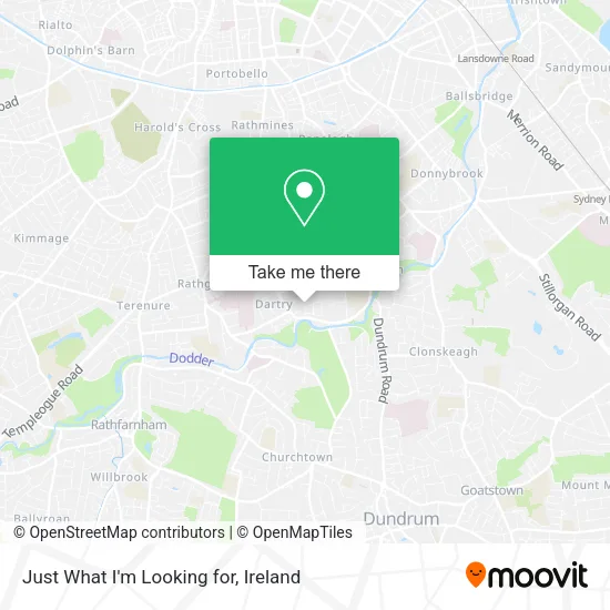 Just What I'm Looking for map