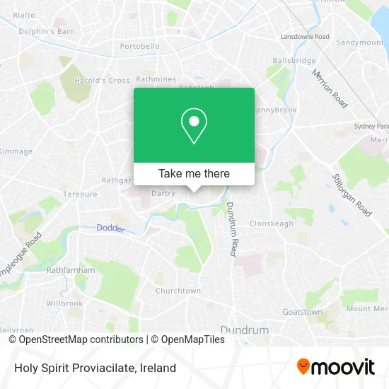 Holy Spirit Proviacilate map