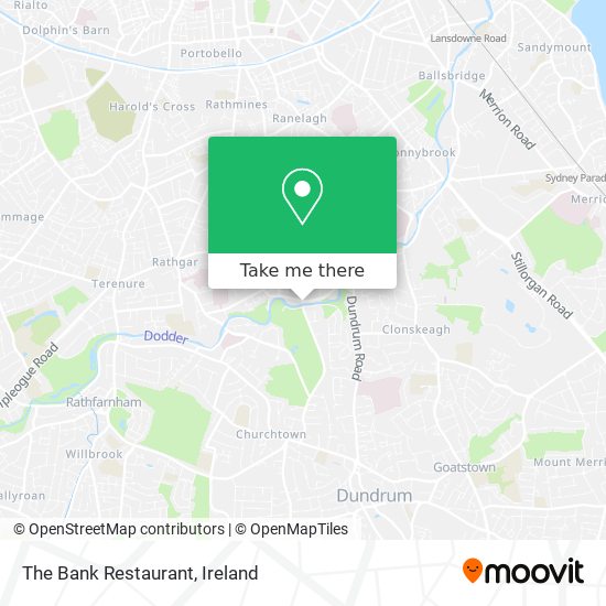 The Bank Restaurant map