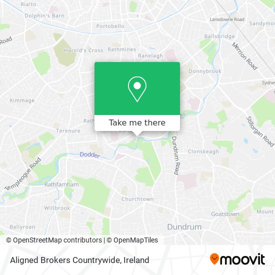 Aligned Brokers Countrywide map