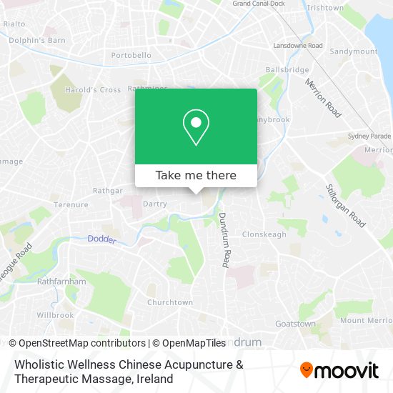 Wholistic Wellness Chinese Acupuncture & Therapeutic Massage map