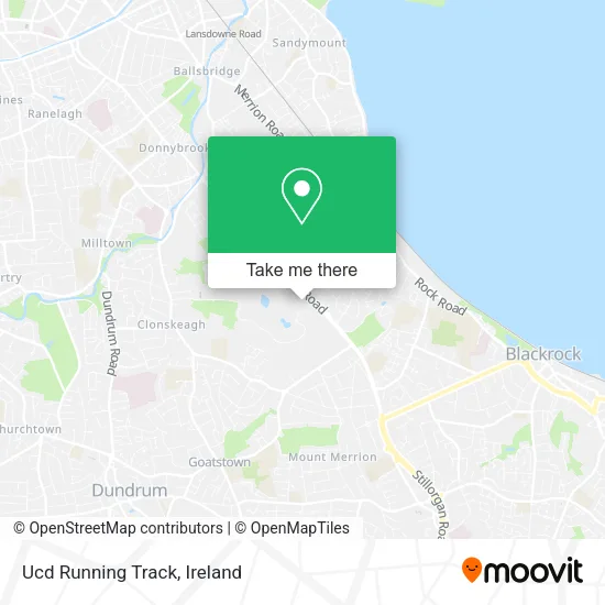 Ucd Running Track map
