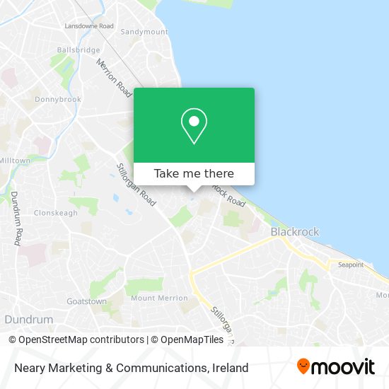 Neary Marketing & Communications map
