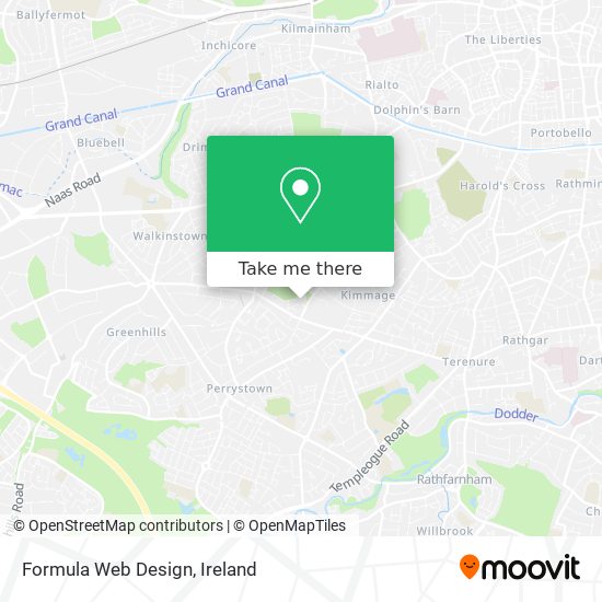 Formula Web Design map