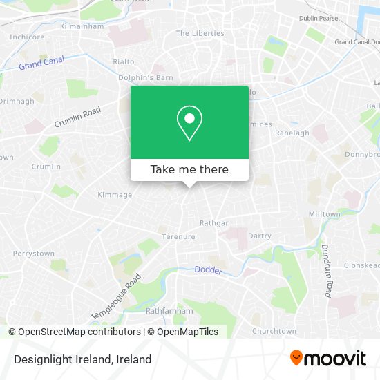 Designlight Ireland map