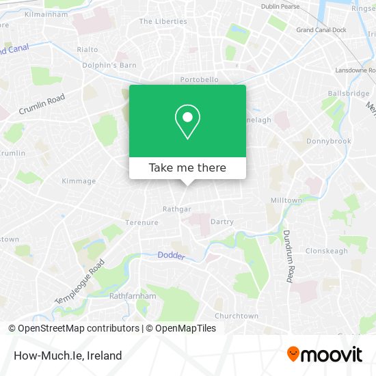 How-Much.Ie map