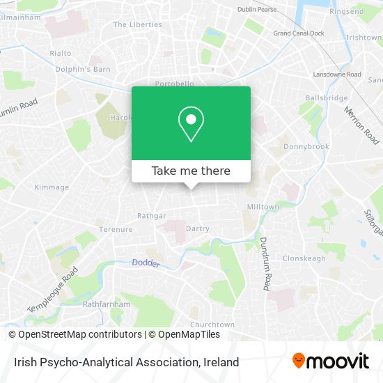 Irish Psycho-Analytical Association map