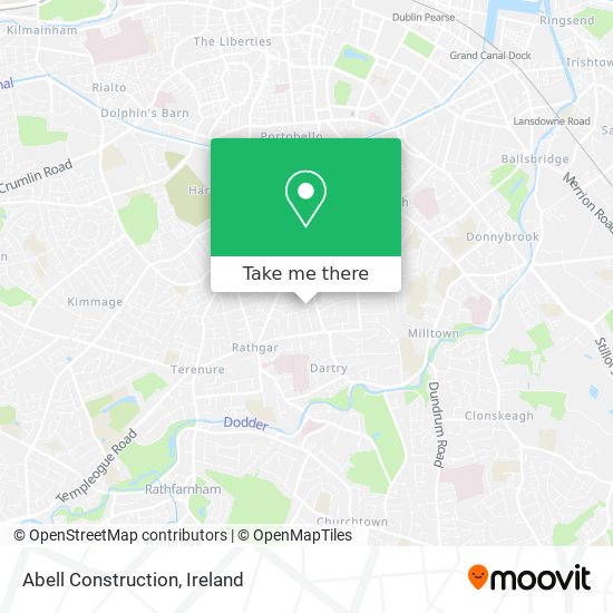 Abell Construction map