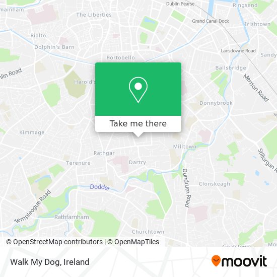 Walk My Dog map